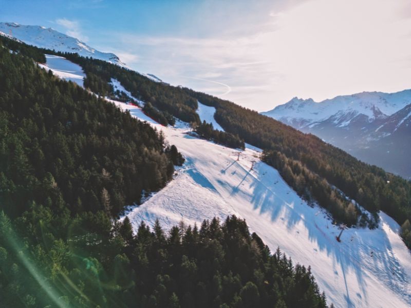 Pista da sci per Milano Cortina 2026