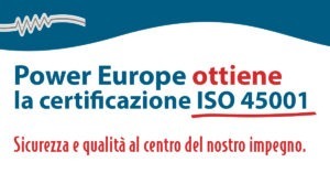certificazione iso 45001 Power Europe slide 1