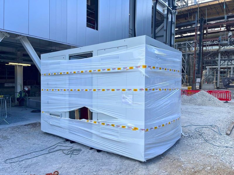 trasformatore per data center imballato